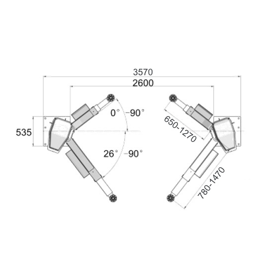 Podnośnik 2-kolumnowy śrubowy Bestlift 240S PRO